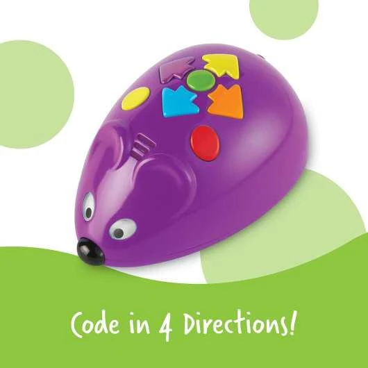 Learning Resources Code & Go Robot Mouse: Interactive STEM Coding Toy For Kids 3 Learning Resources Code & Go Robot Mouse: Interactive STEM Coding Toy For Kids