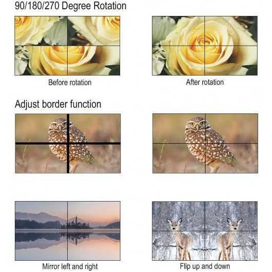 LINK-MI 4K60 UHD Video Wall Controller - Multiple HDMI Modes, 4K@60Hz, Supports 2x2, & More For Seamless Display 11 LINK-MI 4K60 UHD Video Wall Controller - Multiple HDMI Modes, 4K@60Hz, Supports 2x2, & More For Seamless Display - Image 9