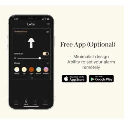 Loftie Smart Lamp: Sunrise Alarm, Custom Colors, Sleep Aid – Enhance Your Sleep! -Home Electronics Store loftie smart lamp 3