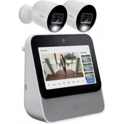 Lorex Outdoor Security Cameras: Advanced Vehicle Detection -Home Electronics Store lorex l871t8e 2ca2 e one monitor and two cameras 5