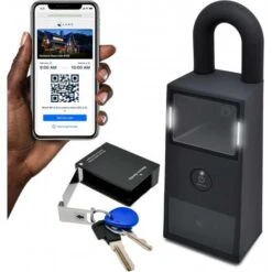 LTE Smart Key Lock Box: Outdoor, QR Access, Weatherproof, 3 Months LTE Data Included 9 LTE Smart Key Lock Box: Outdoor, QR Access, Weatherproof, 3 Months LTE Data Included -Home Electronics Store lte smart key lock box outdoor qr access weatherproof 3 months lte data included 3