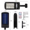 Solar-Powered Security: 96-LED Outdoor Lighting With Motion Sensor And Remote -Home Electronics Store ltybri the solar panels with motion detection
