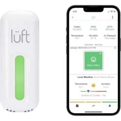 Lüft Indoor Air Quality Monitor - Accurate Radon, VOC, And CO2 Detection With WiFi, Easy Setup, And Mobile App Integration -Home Electronics Store luft indoor air quality monitor accurate radon voc and co2 detection with wifi easy setup and mobile app integration 6