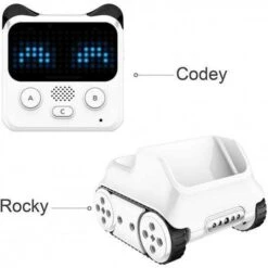 Makeblock Programmable Robot: STEM Learning Made Fun & Accessible -Home Electronics Store makeblock codey rocky the coding robot 1 4