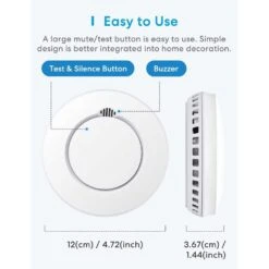 Meross Smart Smoke Alarm With Hub: Stay Safe With Real-Time Alerts -Home Electronics Store meross smart smoke alarm with hub stay safe with real time alerts 2