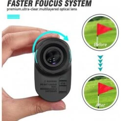 MiLESEEY Precision Golf Rangefinder: Magnetic, Vibration For Flag Lock -Home Electronics Store mileseey pf260 the golf rangefinder 1 2