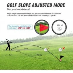 MiLESEEY Precision Golf Rangefinder: Magnetic, Vibration For Flag Lock -Home Electronics Store mileseey pf260 the golf rangefinder 1 3