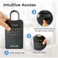 MojoBox: The Ultimate Bluetooth Digital Lockbox - Secure, Smart & Versatile Access Anytime, Anywhere -Home Electronics Store mojobox the ultimate bluetooth digital lockbox secure smart versatile access anytime anywhere 2