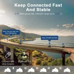 FODSPORTS FX6S Motorcycle Bluetooth Intercom- Waterproof, LED ScreenFODSPORTS FX6S Motorcycle Bluetooth Intercom 22 FODSPORTS FX6S Motorcycle Bluetooth Intercom- Waterproof, LED ScreenFODSPORTS FX6S Motorcycle Bluetooth Intercom -Home Electronics Store motorcycle bluetooth headsets communicaton system fodsports fx6s helmet intercom with led screen 6 riders group use on 3