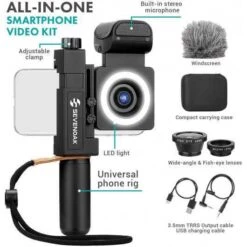Sevenoak SmartCine By Movo: All-in-One Smartphone Video Kit -Home Electronics Store movo smartcine the portable video kit for smartphones 4
