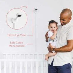 Nanit Pro Smart Baby Monitor: Peace Of Mind In Every Frame 12 Nanit Pro Smart Baby Monitor: Peace Of Mind In Every Frame -Home Electronics Store nanit pro monitor and wall mount the baby monitor with a wall mount 2