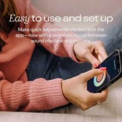 Nanit Smart Sound & Night Light Machine: Baby's Sleep Aid With Cry Detection -Home Electronics Store nanit smart sound night light machine baby s sleep aid with cry detection 3