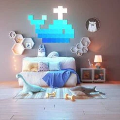 Nanoleaf Canvas: Illuminate Your Space With Smart Light Panels -Home Electronics Store nanoleaf canvas the light square panels 1 4