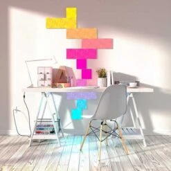Nanoleaf Canvas: Illuminate Your Space With Smart Light Panels -Home Electronics Store nanoleaf canvas the light square panels 1 6