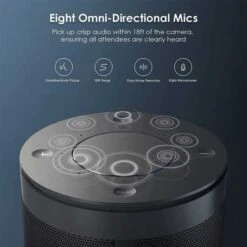 NexiGo 360° AI Conference Camera – 4K Video, Auto-Tracking, Noise-Cancelling Mics -Home Electronics Store nexigo meeting 360 8k captured ai powered framing speaker tracking 1080p hd 360 degree smart aio video conference camera 8 7