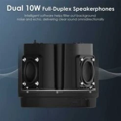 NexiGo 360° AI Conference Camera – 4K Video, Auto-Tracking, Noise-Cancelling Mics -Home Electronics Store nexigo meeting 360 8k captured ai powered framing speaker tracking 1080p hd 360 degree smart aio video conference camera 8 8