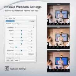 NexiGo FHD USB Webcam With AutoFocus & Stereo Microphone - Perfect For Streaming & Video Calls 14 NexiGo FHD USB Webcam With AutoFocus & Stereo Microphone - Perfect For Streaming & Video Calls -Home Electronics Store nexigo n930af the small conference camera 4