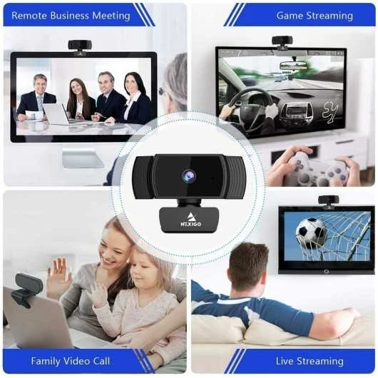 NexiGo FHD USB Webcam With AutoFocus & Stereo Microphone - Perfect For Streaming & Video Calls 9 NexiGo FHD USB Webcam With AutoFocus & Stereo Microphone - Perfect For Streaming & Video Calls - Image 7
