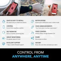 Nexx Smart Alarm Controller: Control Your Existing Alarm System With Alexa & Google -Home Electronics Store nexx smart alarm wi fi controller nxal 100 1 3