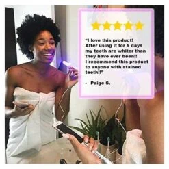 Novashine Bright Smile: Advanced Teeth Whitening Kit With LED Light -Home Electronics Store novashine a naturally white smile 3