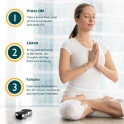 N.o.w. Tone Therapy System - Reduce Stress & Anxiety, 3-Minute Sessions -Home Electronics Store now tone therapy reduce stress and anxiety now feel embodied awareness intentional 3 minute play time is shown to be how 11