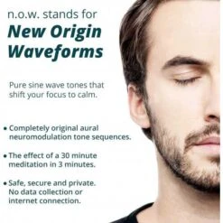 N.o.w. Tone Therapy System - Reduce Stress & Anxiety, 3-Minute Sessions -Home Electronics Store now tone therapy reduce stress and anxiety now feel embodied awareness intentional 3 minute play time is shown to be how 4
