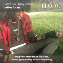 N.o.w. Tone Therapy System - Reduce Stress & Anxiety, 3-Minute Sessions -Home Electronics Store now tone therapy reduce stress and anxiety now feel embodied awareness intentional 3 minute play time is shown to be how 7