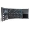 Portable Foldable Bluetooth Keyboard With Trackpad For All Devices 2 Portable Foldable Bluetooth Keyboard With Trackpad For All Devices -Home Electronics Store obvus solutions minder foldable bluetooth keyboard silver