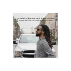 OhO Bluetooth Smart Sunglasses: Polarized, Waterproof, Open-Ear Sound With Voice Control For Music, Calls & UV Protection -Home Electronics Store oho bluetooth smart sunglasses polarized waterproof open ear sound with voice control for music calls uv protection 2