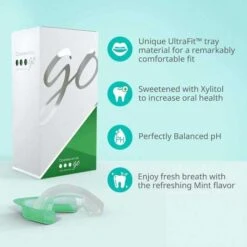 Opalescence Go 10 Mint: Easy Teeth Whitening Prefilled Trays -Home Electronics Store opalescence go the teeth whitening trays 10 hydrogen 2