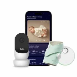 Owlet Dream Duo Smart Baby Monitor: Dream Sock & Cam 2 Tracks Health & Streams Baby In 1080p HD For Peace Of Mind -Home Electronics Store owlet dream duo smart baby monitor dream sock cam 2 tracks health streams baby in 1080p hd for peace of mind 5
