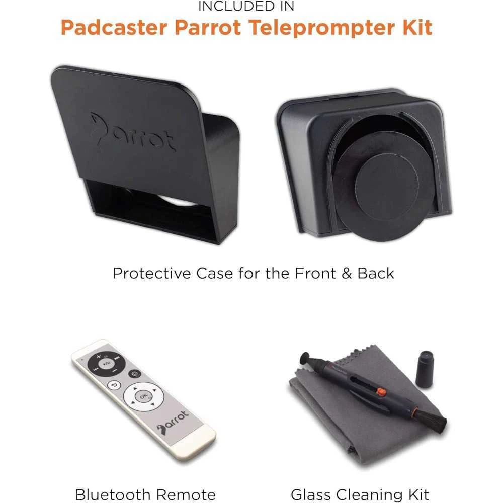 Padcaster Parrot Teleprompter Kit: Professional Teleprompting Made Easy And Affordable 8 Padcaster Parrot Teleprompter Kit: Professional Teleprompting Made Easy And Affordable - Image 6