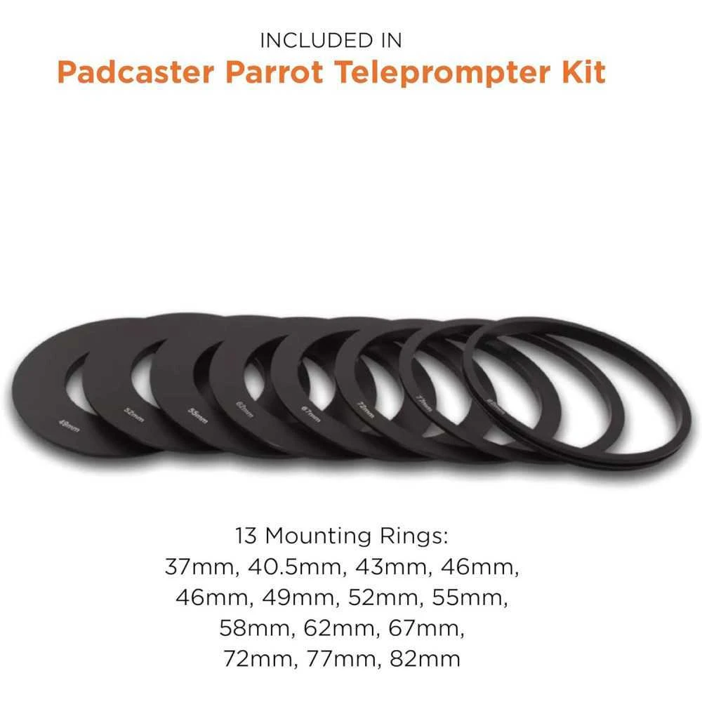 Padcaster Parrot Teleprompter Kit: Professional Teleprompting Made Easy And Affordable 12 Padcaster Parrot Teleprompter Kit: Professional Teleprompting Made Easy And Affordable - Image 10