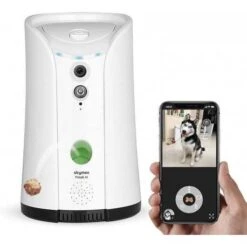 SKYMEE Dog Camera Treat Dispenser: Interactive Pet Care From Anywher