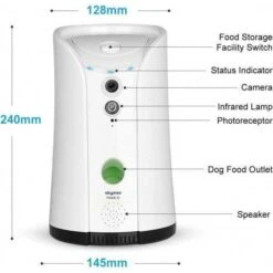 SKYMEE Dog Camera Treat Dispenser: Interactive Pet Care From Anywher -Home Electronics Store pets 15