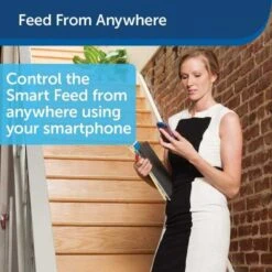 SmartFeed: PetSafe's Automatic Feeder - Control Via Smartphone, 24-Cups -Home Electronics Store petsafe the automatic pet feeder 2