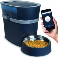 SmartFeed: PetSafe's Automatic Feeder - Control Via Smartphone, 24-Cups -Home Electronics Store petsafe the automatic pet feeder 4