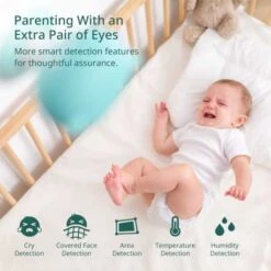 Pixsee Smart Baby Monitor: AI-Linked Camera For Ultimate Baby Safety