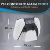 Paladone PlayStation Controller Alarm Clock: Stylish, Fun, And Perfect For Gamers! 1 Paladone PlayStation Controller Alarm Clock: Stylish, Fun, And Perfect For Gamers! -Home Electronics Store playstation controller alarm clock stylish fun and perfect for gamers