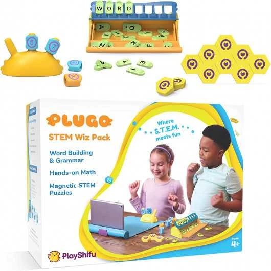 Interactive STEM Toy Pack For Kids - Plugo By PlayShifu | Educational And Fun Learning Kit 3 Interactive STEM Toy Pack For Kids - Plugo By PlayShifu | Educational And Fun Learning Kit