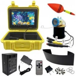 Portable Underwater Fishing Camera With 9'' HD LCD Monitor, Infrared Lights