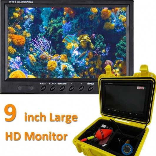 Portable Underwater Fishing Camera With 9'' HD LCD Monitor, Infrared Lights 6 Portable Underwater Fishing Camera With 9'' HD LCD Monitor, Infrared Lights - Image 4