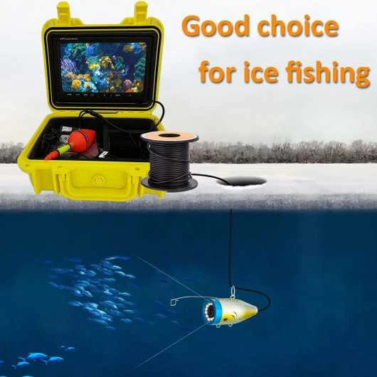 Portable Underwater Fishing Camera With 9'' HD LCD Monitor, Infrared Lights 9 Portable Underwater Fishing Camera With 9'' HD LCD Monitor, Infrared Lights - Image 7
