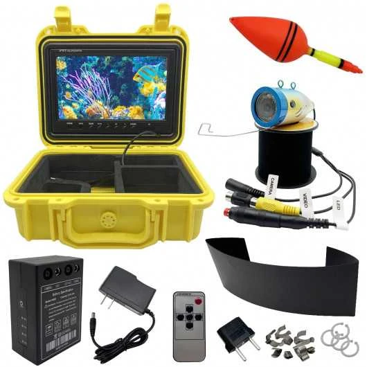 Portable Underwater Fishing Camera With 9'' HD LCD Monitor, Infrared Lights 3 Portable Underwater Fishing Camera With 9'' HD LCD Monitor, Infrared Lights