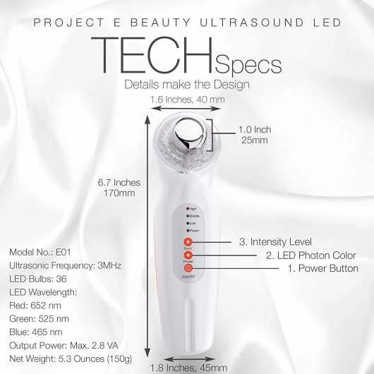 Transform Your Skin: Project E Beauty's Ultimate Anti-Aging LED Therapy Device 4 Transform Your Skin: Project E Beauty's Ultimate Anti-Aging LED Therapy Device - Image 2