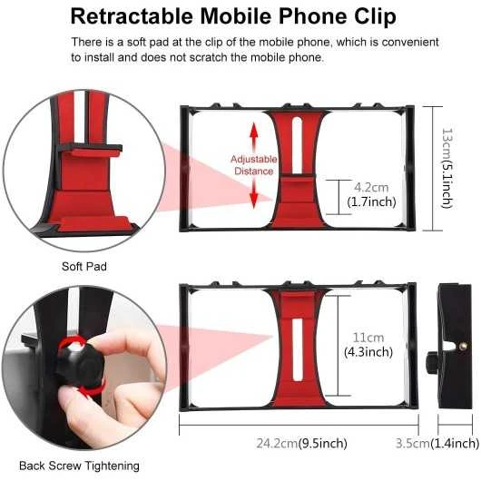 PULUZ Smartphone Video Rig Kit: Capture Cinematic Shots With Ease 5 PULUZ Smartphone Video Rig Kit: Capture Cinematic Shots With Ease - Image 3