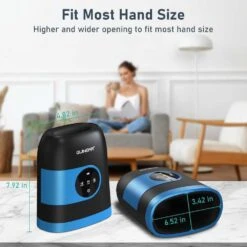 QUINEAR Cordless Hand Massager With Heat & Compression - Ideal For Arthritis & Carpal Tunnel, Rechargeable, Perfect Gift -Home Electronics Store quinear cordless hand massager with heat compression ideal for arthritis carpal tunnel rechargeable perfect gift 2