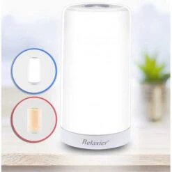 Relaxier 10,000 LUX UV-Free Sunlight Therapy Lamp With Touch Control, Adjustable Brightness, For Energy And Mood Boost