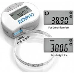 RENPHO Smart Tape Measure: Bluetooth Body Measurement With Ease -Home Electronics Store renpho smart tape measure the connected tape measure 1 3