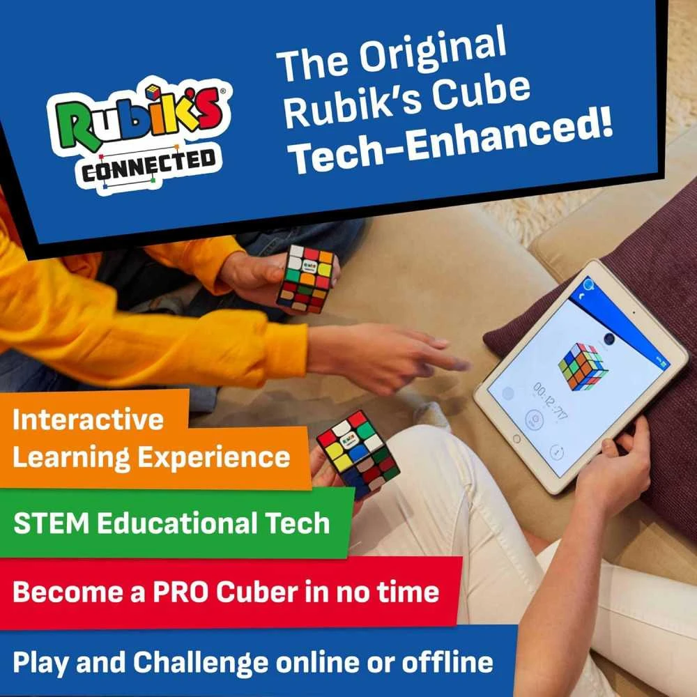 Rubiks Connected Cube Learn Play And Compete Globally With The Smart Digital Puzzle For All Ages 7 Rubiks Connected Cube Learn Play And Compete Globally With The Smart Digital Puzzle For All Ages - Image 5